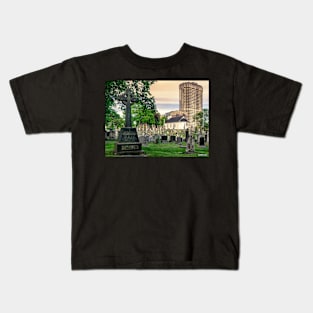 Holy Cross Cemetery and Our Lady of Sorrows Chapel Kids T-Shirt